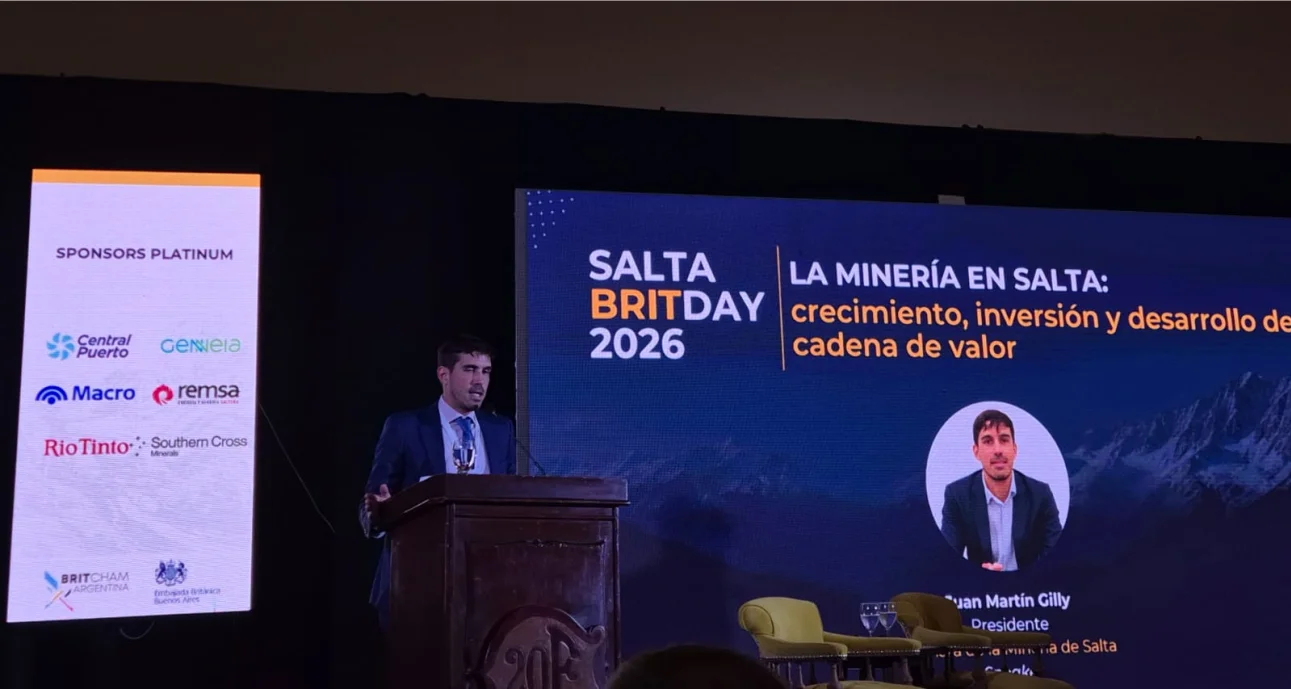 Gilly: «La minería ya representa más del 60% de las exportaciones de Salta y sigue creciendo»
