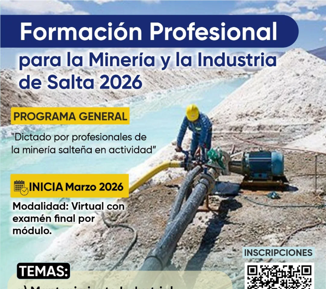 Formacion Minería 2026